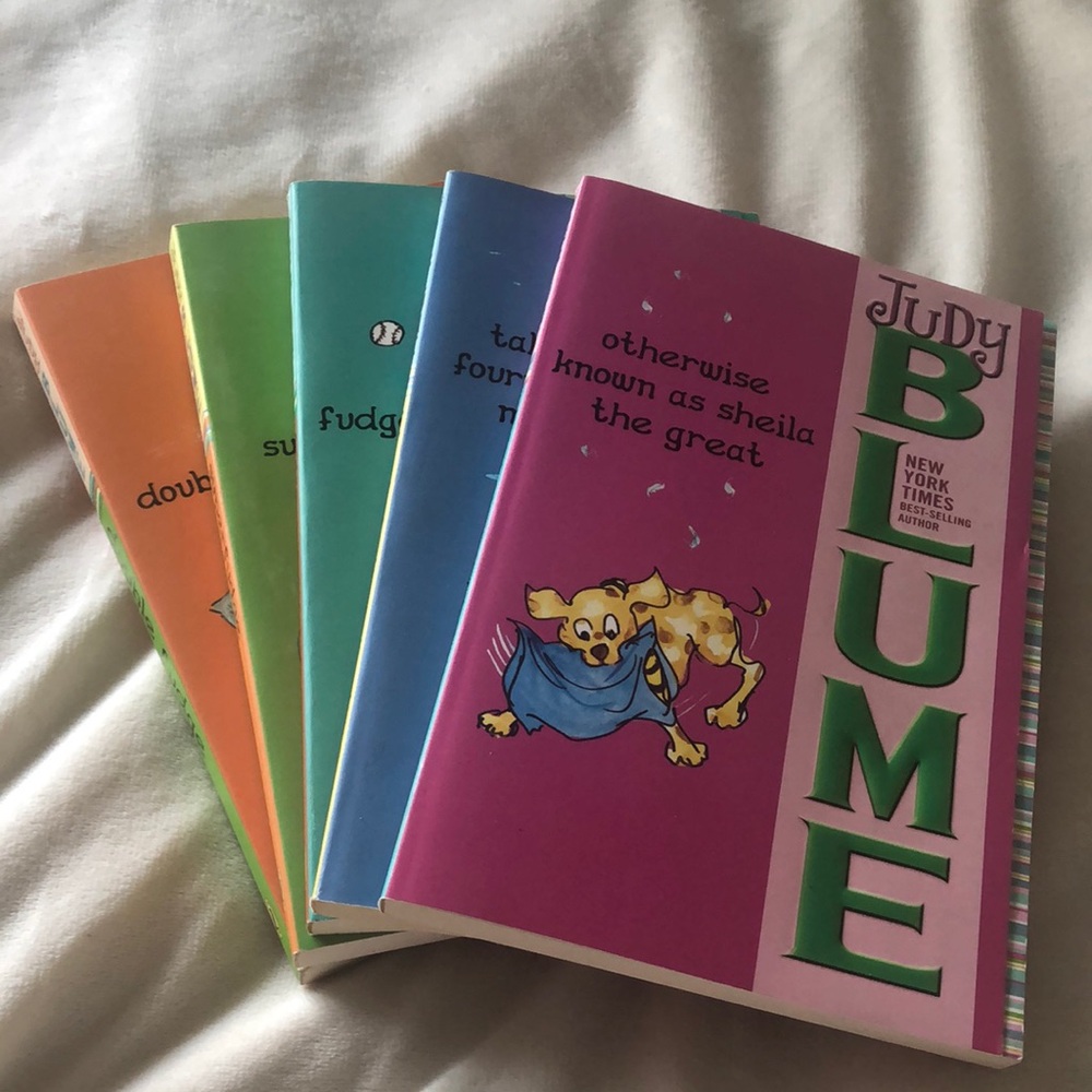 JUDY BLUME Complete Fudge Book Set